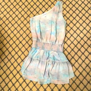 Skylar and Madison one shoulder dress